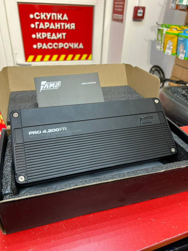 Авто усилитель AmPro Pro 4.200FR
